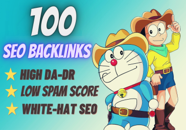 Manually 100 Unique Domains Dofollow SEO Backlinks High DA-DR Quality Links