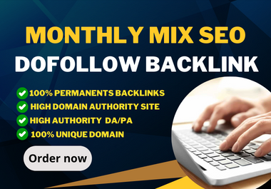 Provide 950 monthly mix Seo backlink for your google ranking