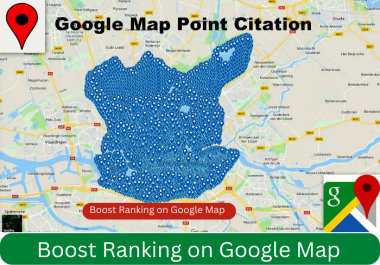 Manually make 200 google map citation for promote local business boosting business page