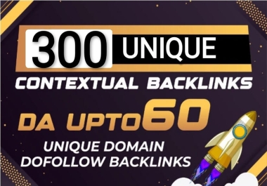 Premium DA50+ Handpicked & Manual 300+ Backlinks from Contextual Blogs Forum Posting DA 50 to 90
