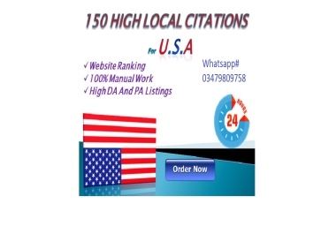 Hello,  I have 4 years experience. I am expert on Local Citations,  Local listing,  link building.