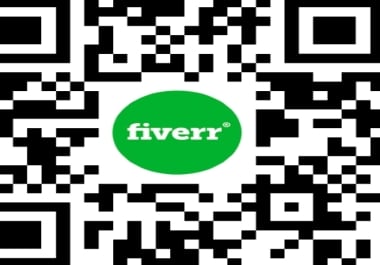 I will create qr code with logo and design professional cards