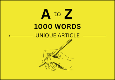1000 words unique Article post