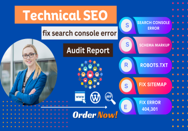 I will do WordPress technical SEO optimization and audit report