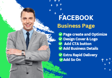 I will create your attractive social media business page with premium logo & cover