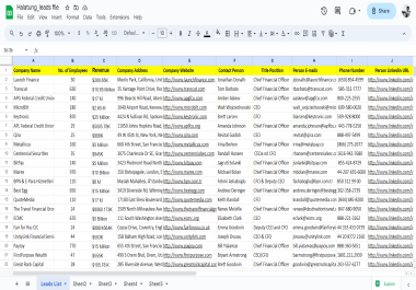 I wiil do b2b lead generation,  email list building using linkedIn sales navigator