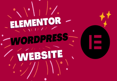 Responsive wordpress website designer using elementor