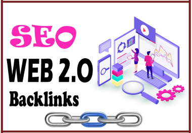 100+High Authority Unique web 2. 0 backlinks