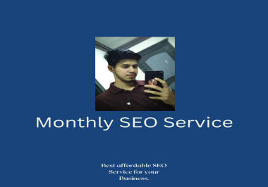 Monthly SEO service with HQ Do Follow Backlinks 100 1st Ranking granted