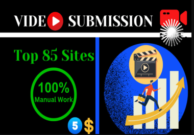 I will do video submission and upload on the top 90 high sharing sites