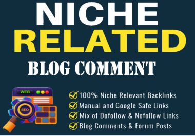 You will get 200 high authority dofollow blog comment backlinks off page for ranking
