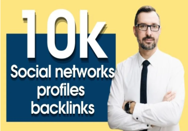 I will do 2000 social networks and forum profile SEO backlinks