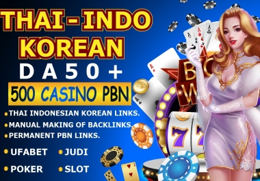 Rank 1st Page Manual 500 Casino/Poker/GamblingSlot/BettingSite Homepage PBN Backlinks