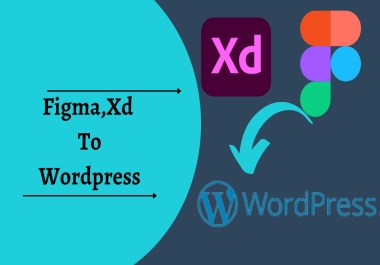  Professional Figma and XD to WordPress Conversion Service