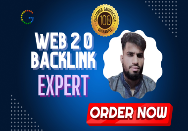 I will build authority web 2 0 backlinks manually