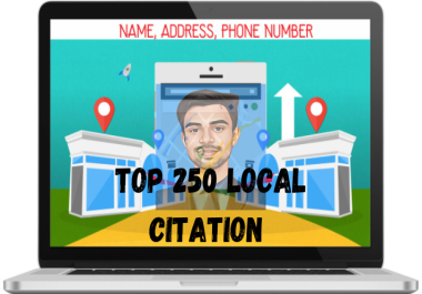 I will do top 100 local citations for any country