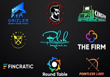 Design 1 flat minimalist business logo design