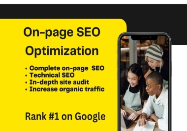 I will do on page SEO with Rank math and SEMrush for google ranking