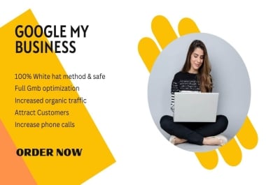 I will set up google my business profile and optimize gmb ranking