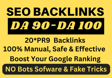 150 Authority Do-follow SEO Backlinks to boost up your Ranking