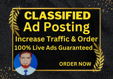 You will get instantly high quality live ads posting services for USA,  UK