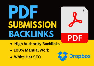 Manually PDF Submission to Top 30 doc sharing sites For Seo Backlinks