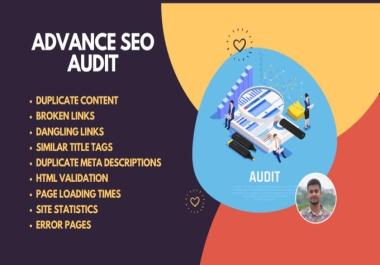 I will create instant advanced technical SEO website audit report