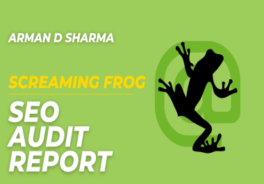 Compete onsite SEO audit using screaming frog