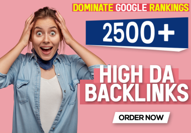 create 2500 keywords target high authority dofollow backlinks
