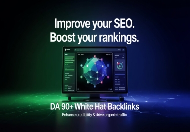 100+ White Hat SEO Backlinks / Link Building DA 90+