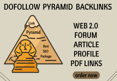 Special Ultra Powerful 3 TIER SEO Pyramid With High DA Dofollow Backlinks