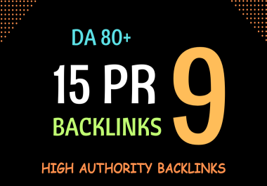 Build 15 PR9 Profile Backlinks DA 80+ High Quality SEO Permanent Links