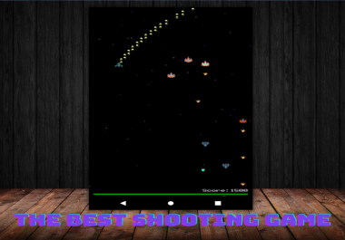 I will make a space destroyer earning game for you