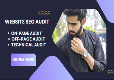 I will provide you complete SEO Audit Report.