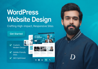 I'll Create User Friendly WordPress Website design