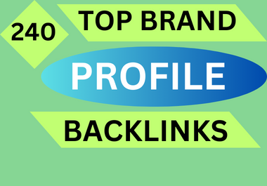 Boost Your Website High DA80 PA90 PLUS 240 PROFILE BACKLINK