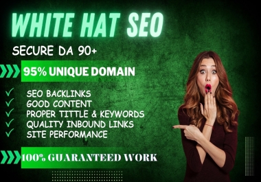 Manually link building white hat seo
