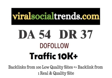 Write And Publish SEO GuestPost on DA 54 High Authority Website