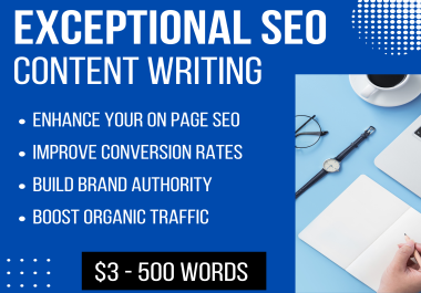 Exceptional SEO Content Writing