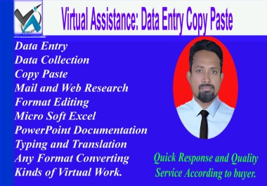 We can mange all of DATA Entry Series