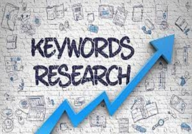 I will do depth SEO keywords research and competitor analysis