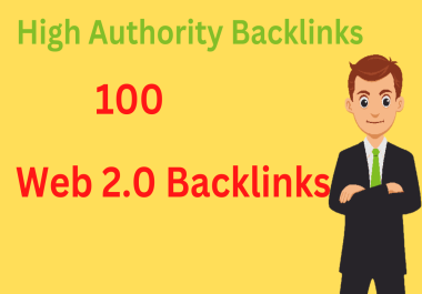 I will do high quality do follow web 2.0 backlinks service