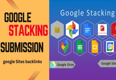 I Will do Google Stacking.25 Google Sites Backlinks for Business SEO & Website Ranking