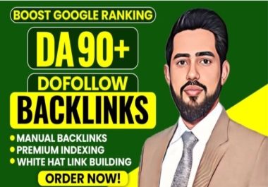 Latest Manual high Authority 80 to 90 Da SEO Dofollow Backlinks