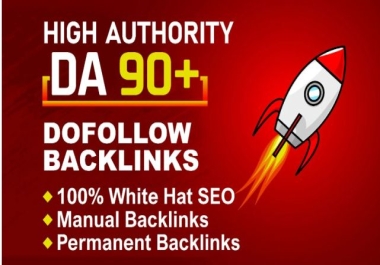 I Will Create High Authority Da 80 To 90 Plus Dofollow SEO Backlinks White Hat Link Building