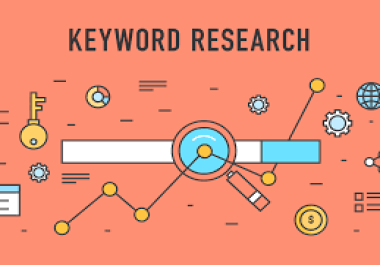I will do Advance SEO keyword Research for with semrush report