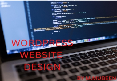 I will create wordpress website design for your small business