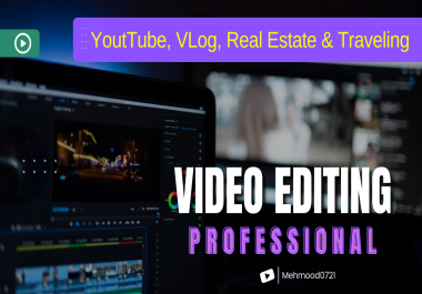 I will edit your YouTube,  Travel,  and social media videos.