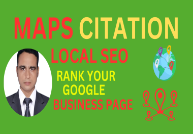Create 700 google maps citations for gmb ranking and local SEO