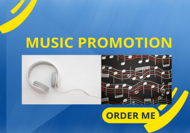 I will provide you with full professional music promotion 24hours